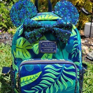 Loungefly - Disney Aulani Paradise Vibes Sequin Backpack (Hawaii Exclusive)
